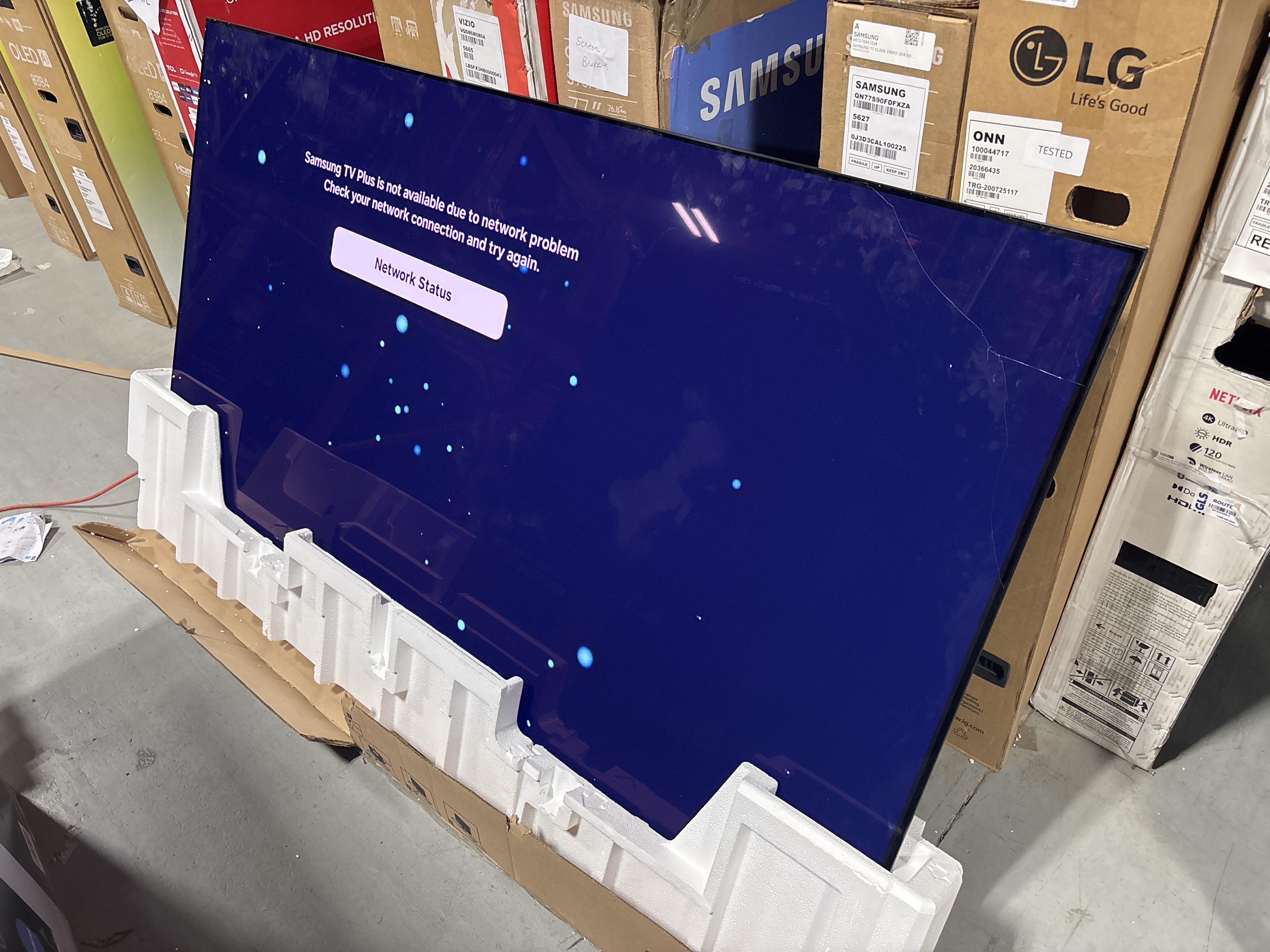 SAMSUNG QN77S90FDFXZA_FA